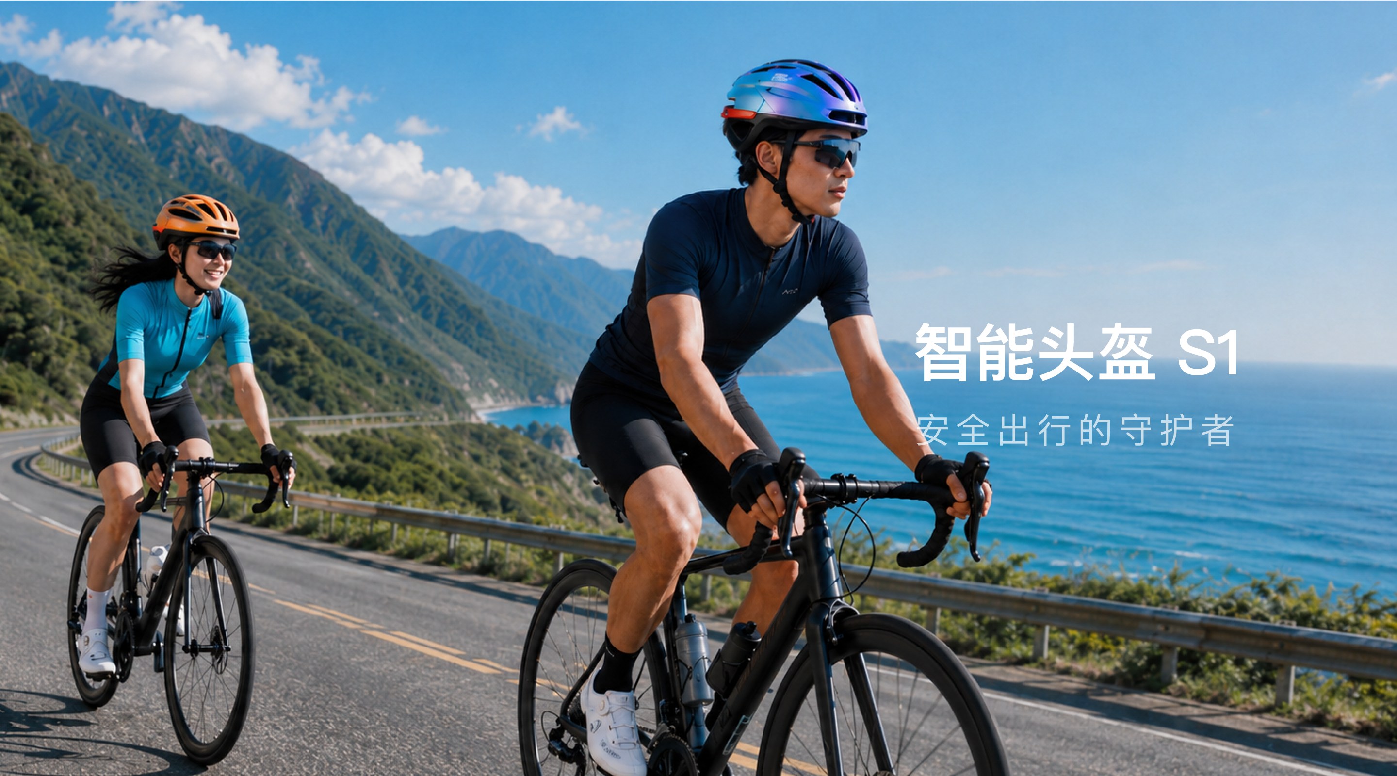 智能头盔 S1 — 安全出行的守护者
